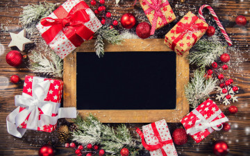 Картинка праздничные подарки+и+коробочки рамка подарки леденцы