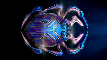 Картинка blue+beetle+ +2023+ кино+фильмы -unknown+ другое синий жук фантастика боевик триллер будущие премьеры кино новинка blue beetle
