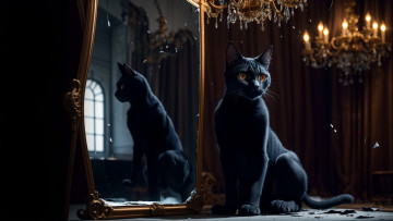 Картинка рисованное животные +коты нейросети графика нейроарт ai art нейронные сети рисунки нейро искусство