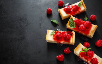 Картинка еда пирожные +кексы +печенье мята малина