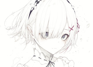 Картинка аниме re +zero+kara+hajimeru+isekai+seikatsu девушка