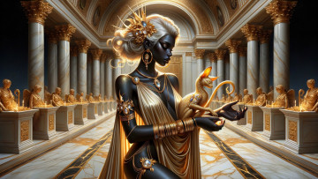 обоя фэнтези, девушки, нейросети, графика, нейроарт, ai, art, нейронные, сети, рисунки, нейро, искусство, нейрографика, graphics, neuroart, neural, networks, drawings, neuro, neurography