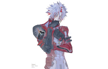 обоя аниме, wuthering waves, парень