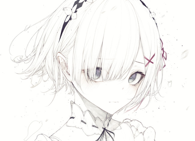 Обои картинки фото аниме, re,  zero kara hajimeru isekai seikatsu, девушка