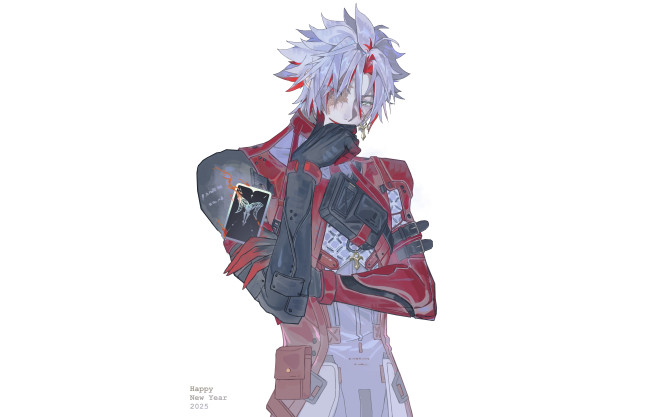 Обои картинки фото аниме, wuthering waves, парень