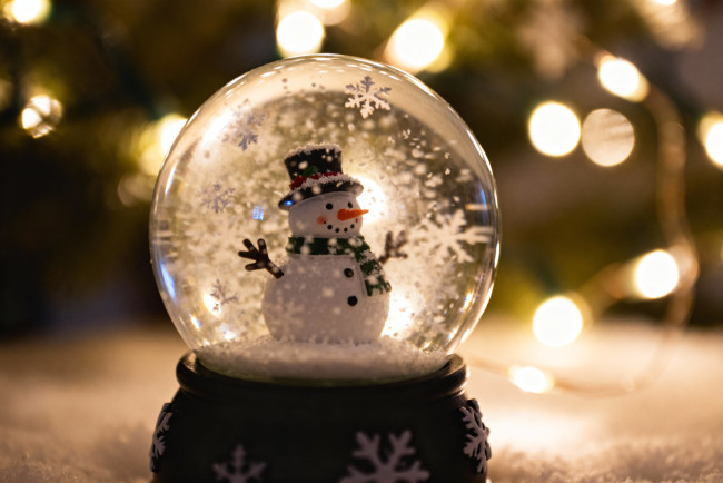 Обои картинки фото праздничные, снеговики, новогодняя