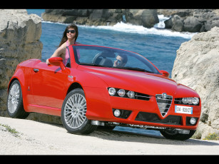 Картинка 2007 alfa romeo spider автомобили
