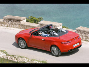 Картинка 2007 alfa romeo spider автомобили