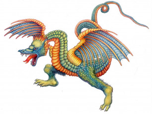 Картинка фэнтези драконы