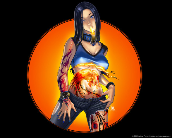 Обои картинки фото аниме, halloween, magic