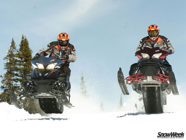 Обои картинки фото мотоциклы, снегоходы