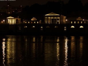 Картинка города огни ночного