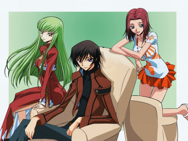 Обои картинки фото аниме, code, geass