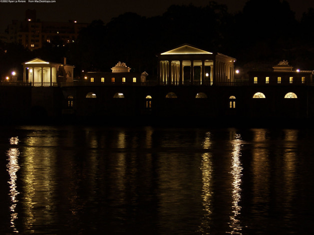 Обои картинки фото города, огни, ночного