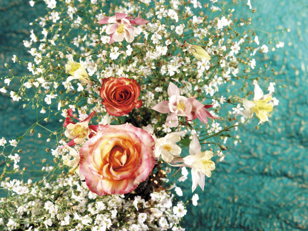 Обои картинки фото цветы, букеты, композиции