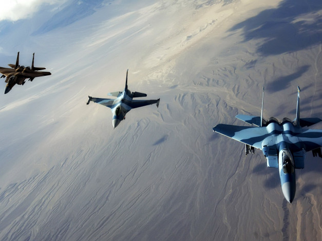 Обои картинки фото авиация, боевые, самолёты