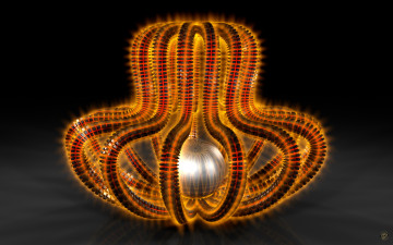 Картинка 3д графика fractal фракталы