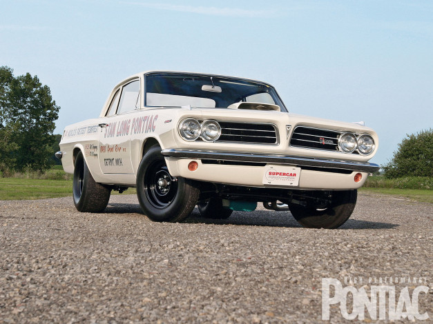 Обои картинки фото 1963, pontiac, 421, sd, lemans, автомобили