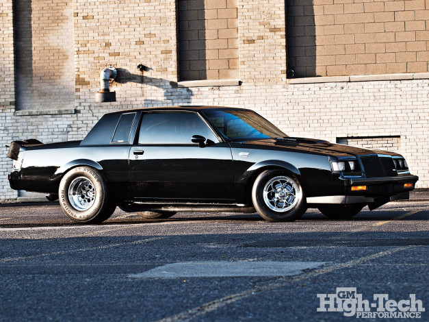 Обои картинки фото 1987, buick, grand, national, автомобили, hotrod, dragster