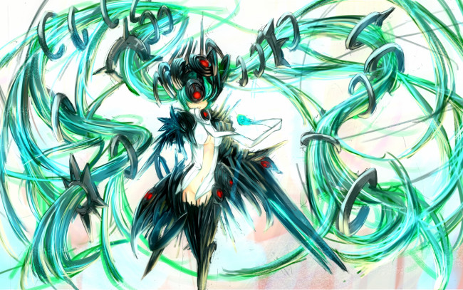 Обои картинки фото аниме, vocaloid