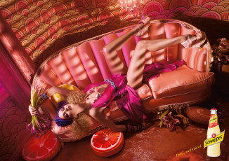 обоя schweppes, бренды, uma