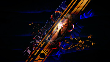 Картинка разное компьютерный дизайн графика девушка