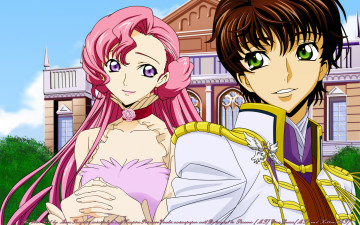 Картинка аниме code geass код гиас пара pair лилуш