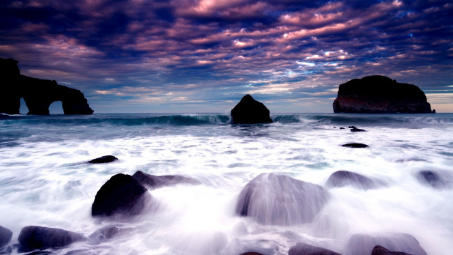 Обои картинки фото природа, побережье, камни, скалы, море