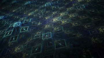 Картинка 3д графика fractal фракталы узор цвета фон