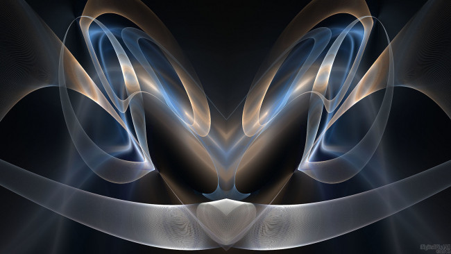 Обои картинки фото 3д, графика, fractal, фракталы, фон, узор, линии, изгибы