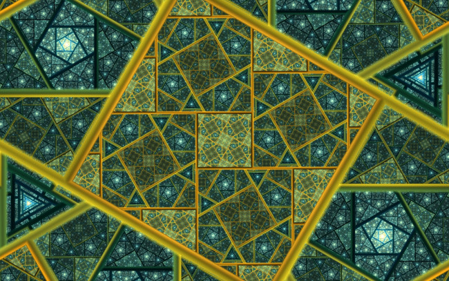 Обои картинки фото 3д, графика, fractal, фракталы, квадраты, фрактал, абстракция