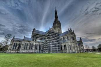 Картинка salisbury+cathedral города -+католические+соборы +костелы +аббатства собор готика солсбери англия
