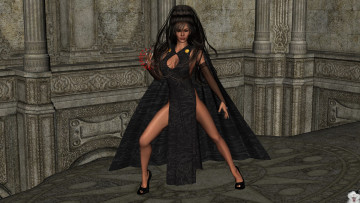 Картинка 3д+графика fantasy+ фантазия девушка