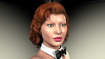 Картинка 3д+графика portraits+ портрет девушка взгляд