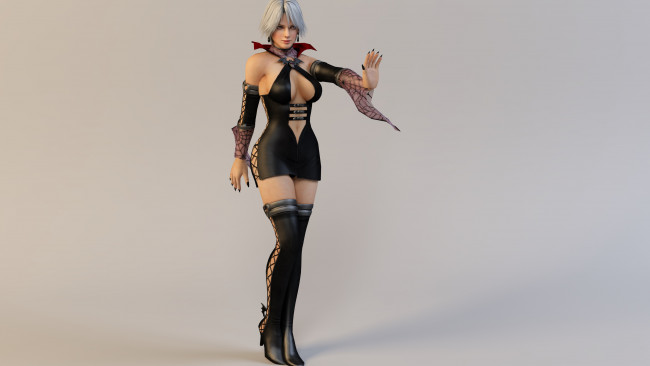 Обои картинки фото 3д графика, anime , аниме, девушка, взгляд