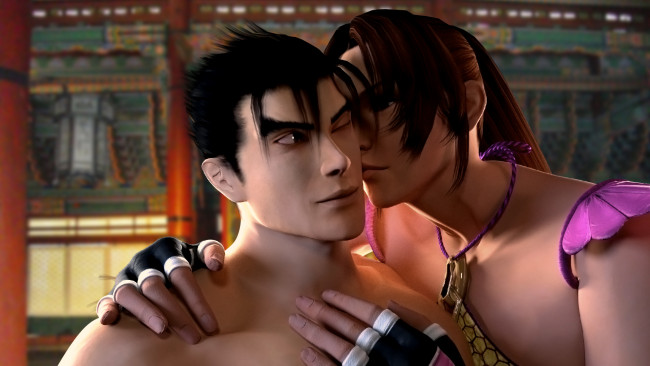 Обои картинки фото 3д графика, anime , аниме, мальчик, девушка