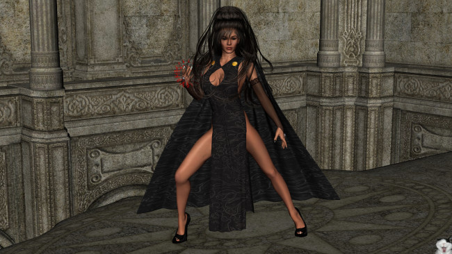 Обои картинки фото 3д графика, fantasy , фантазия, девушка