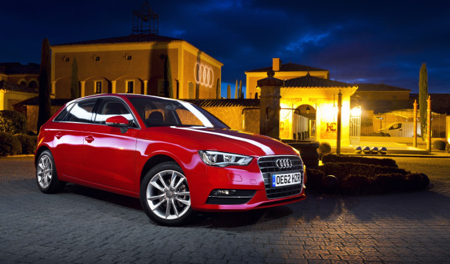 Обои картинки фото 2013 audi a3 sportback, автомобили, audi, германия, легковые, ag, концерн, volkswagen, group