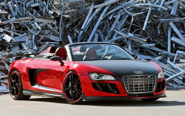 Обои картинки фото автомобили, audi, r8, abt