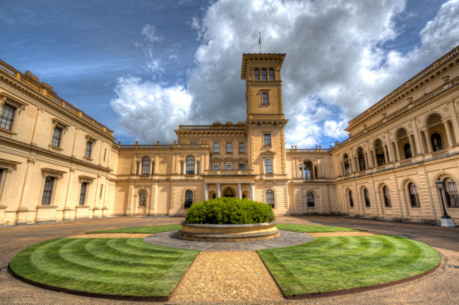 Обои картинки фото osborne house, города, - дворцы,  замки,  крепости, великобритания, музей, комплекс, дворцовый, осборн-хаус