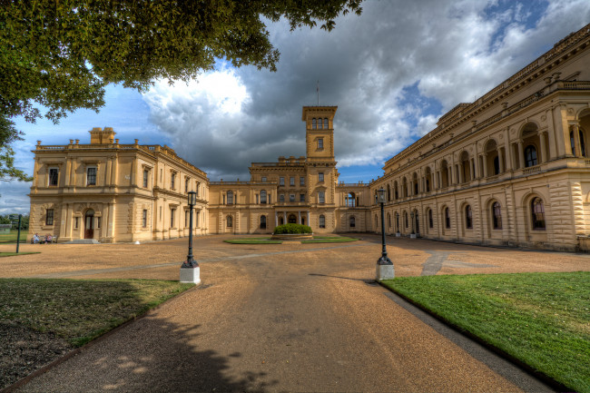 Обои картинки фото osborne house, города, - дворцы,  замки,  крепости, великобритания, музей, комплекс, дворцовый, осборн-хаус