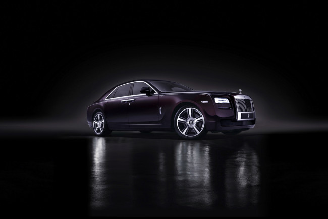 Обои картинки фото 2014 rolls-royce ghost v-specification, автомобили, rolls-royce, ghost, тюнинг