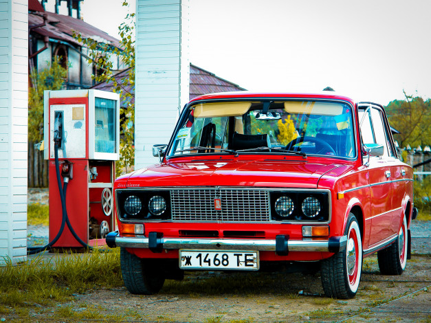 Обои картинки фото автомобили, ваз, 2106