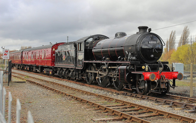 Обои картинки фото техника, паровозы, железная, дорога, паровоз