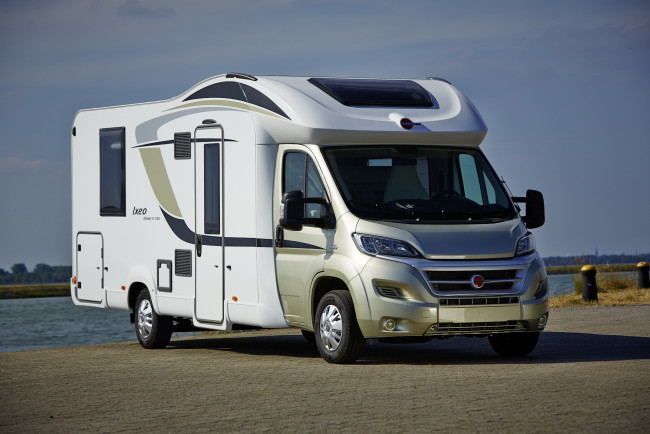 Обои картинки фото автомобили, дом на колёсах, burstner, 2015г, ixeo, time