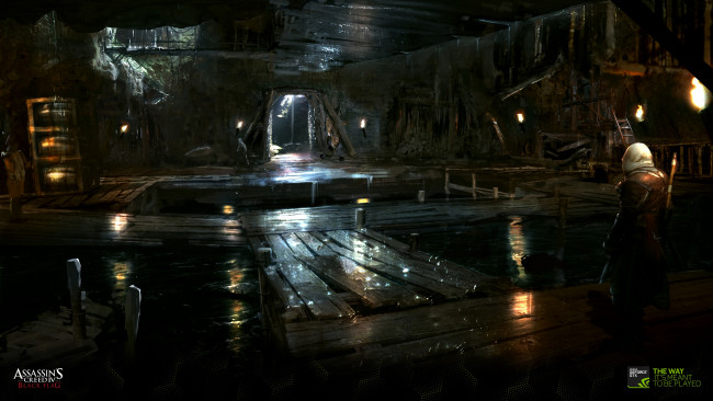 Обои картинки фото видео игры, assassin`s creed iv,  black flag, приключения, шутер, action, flag, black, assassins, creed