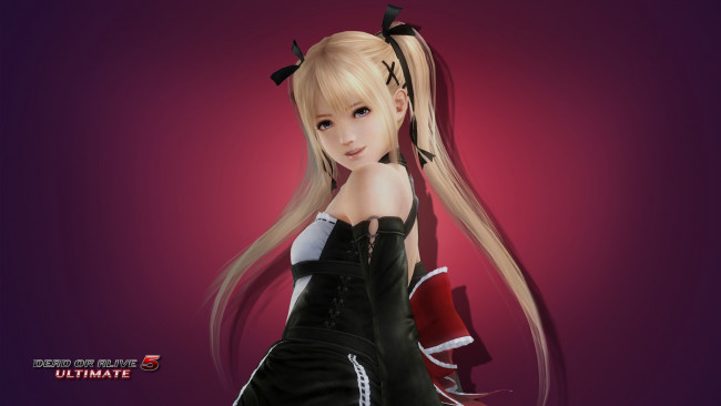 Обои картинки фото видео игры, dead or alive 5,  ultimate, фон, взгляд, девушка