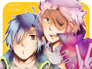 Картинка аниме sengoku+basara парни