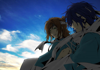 Картинка аниме hakuouki shinsengumi kitan