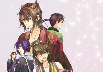 Картинка аниме hakuouki shinsengumi kitan